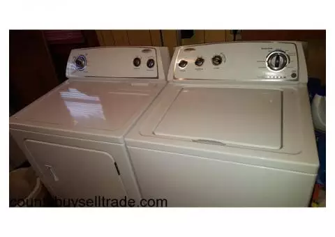 Whirlpool washer & dryer. Like new